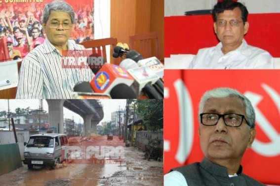 After gifting public Battala to Nagerjala mess, North Tripura to South Tripura’s broken National Highways in 25 yrs, CPI-M claims Tripura's National Highway belongs to Central Govt After gifting public Battala to Nagerjala mess, North Tripura to South Tripura’s broken National Highways in 25 yrs, CPI-M claims Tripura's National Highway belongs to Central Govt